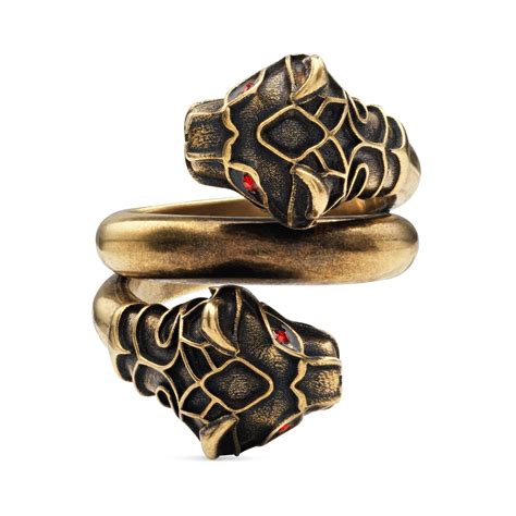 bague tigre gucci